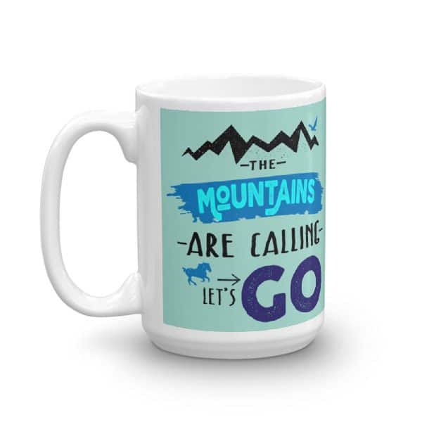 Mountain Adventure Ceramic Coffee Mug