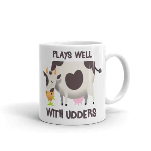 Plays Wells With Udders Coffee Mug