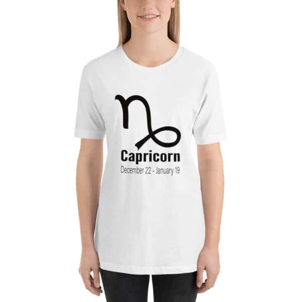 Capricorn Zodiac Glyph T-Shirt