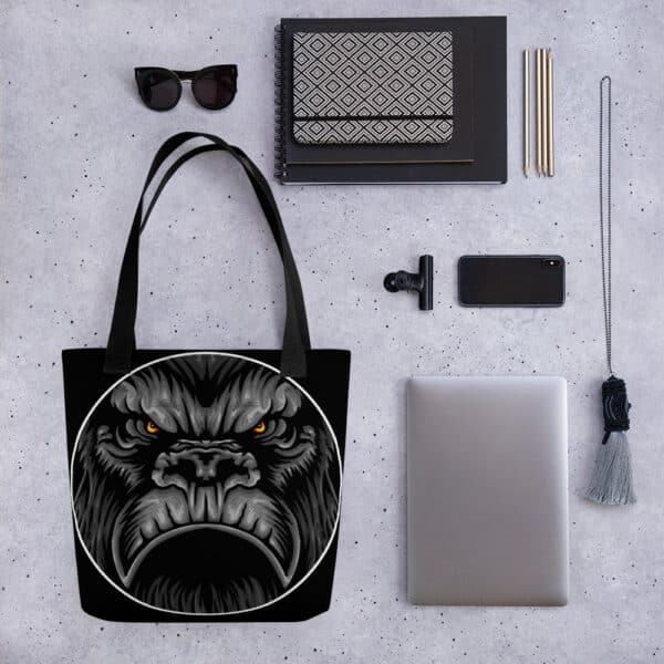 Angry Gorilla Tote Bag